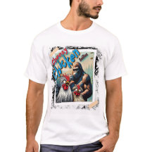 "Cheesy Chicken Selfies" Meet Bigfoot