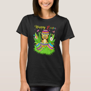Camiseta Cheetah Animal Floral Easter Egg Funny Cheetah Ea