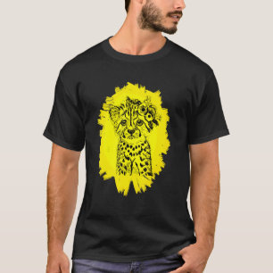 Camiseta Cheetah Cub Predator Tee Cat T Animal Cheetahs