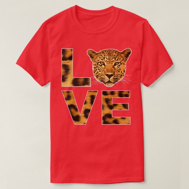 Camiseta Cheetah Face Instinto Animal Nacido en Gato de Leo (Diseño del anverso)