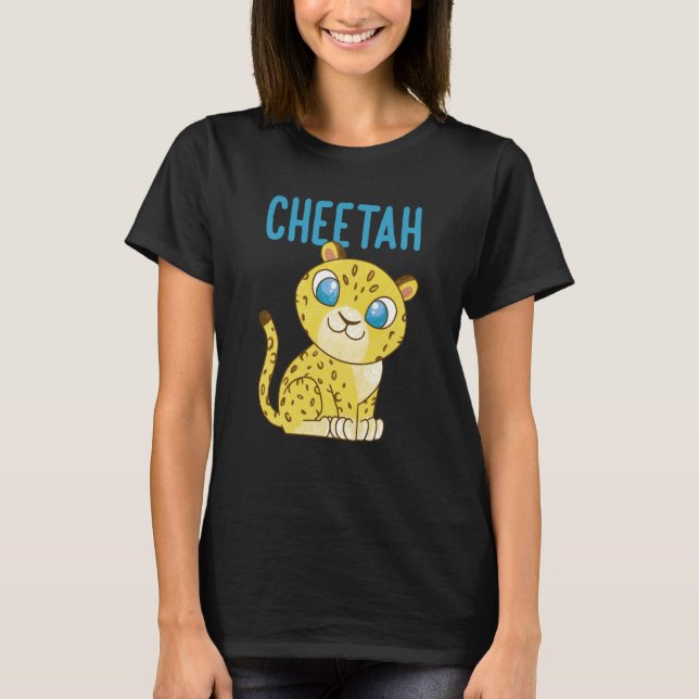 Camiseta Cheetah Fastest Cat Cheetah (Anverso)