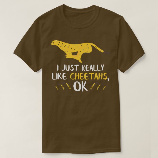 Camiseta Cheetah Gifts Funny Safari Trip Gifts for Cheetah  (Diseño del anverso)
