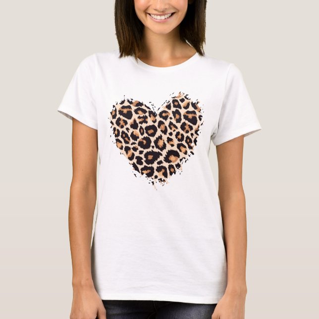 Camiseta Cheetah Heart (Anverso)