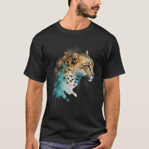 Camiseta Cheetah Leopardo Big Cat Panther Safari Trip Wildl