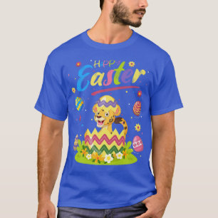 Camiseta Cheetah Lover Gracioso Huevo de Pascua Cheetah Fel