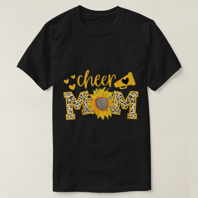 Camiseta Cheetah, mamá de Cheaphone Cute Leopard de los gir (Diseño del anverso)