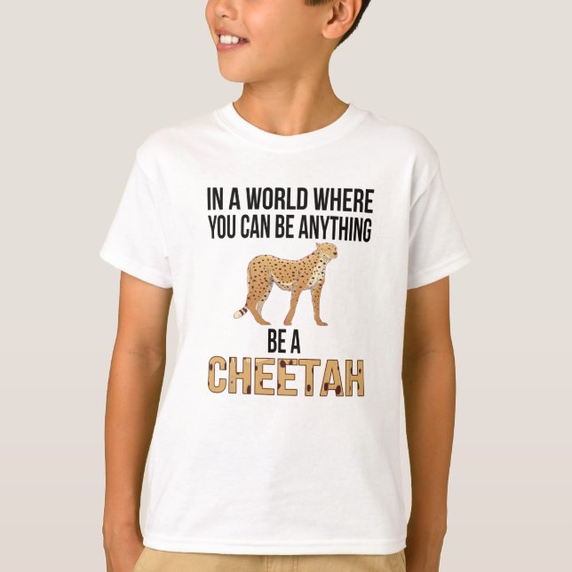 Camiseta Cheetah Regalos, Cheetah Lover Animal de Savanna (Anverso)
