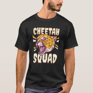 Camiseta Cheetah Squad más rápido gato
