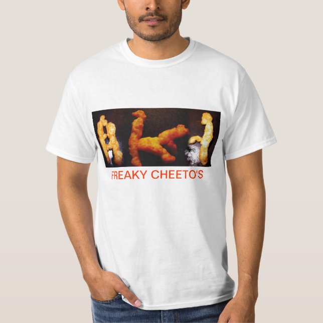 Camiseta Cheetos extraño (Anverso)