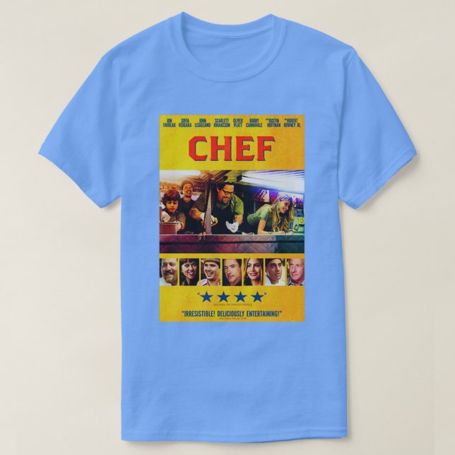 Camiseta Chef 5 (Diseño del anverso)