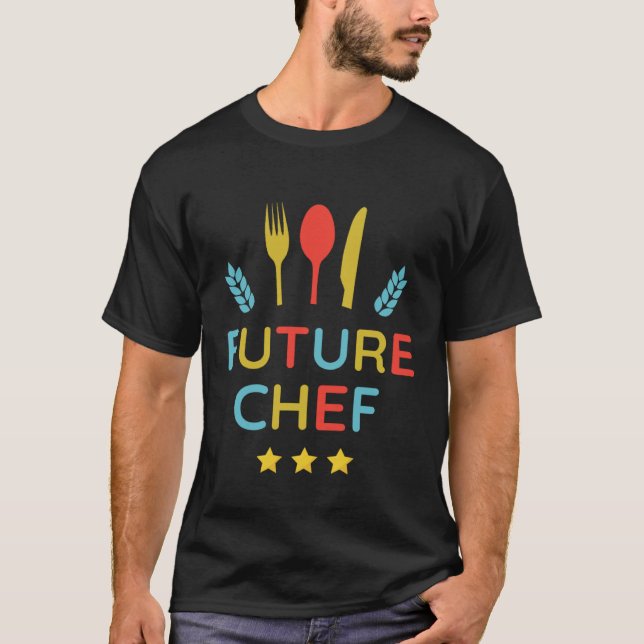 Camiseta Chef Ambition Cook Graduation Squad Cooking Studen (Anverso)