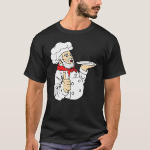 Camiseta Chef Apron Gorra Cook Foodie Gourmet Connoisseur