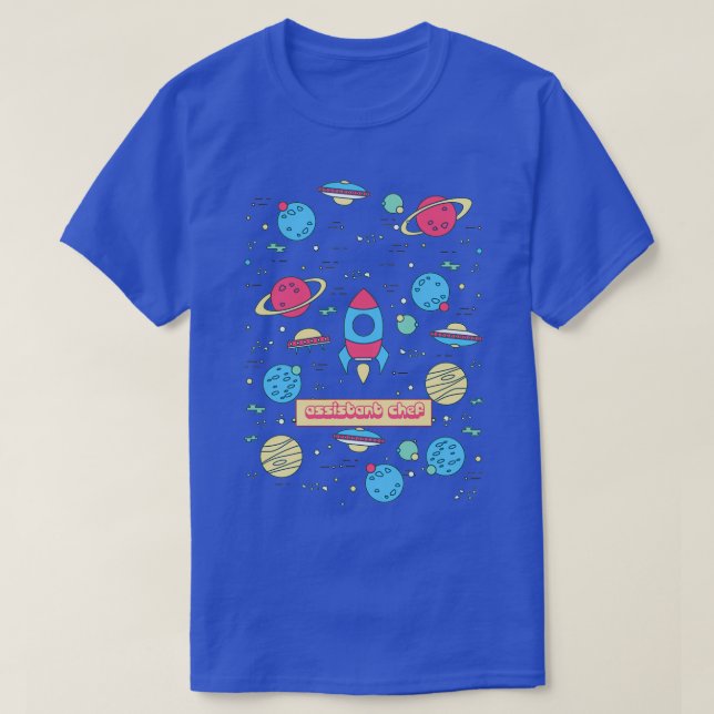 CAMISETA CHEF ASISTENTE 2 (Diseño del anverso)