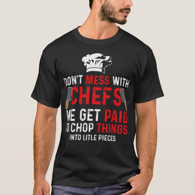 Camiseta Chef bakery cuisine  (Anverso)