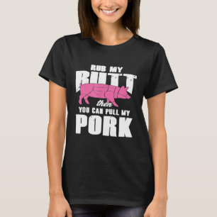 Camiseta Chef - Barbacoa Carne de cerdo Maestro Regalo de C