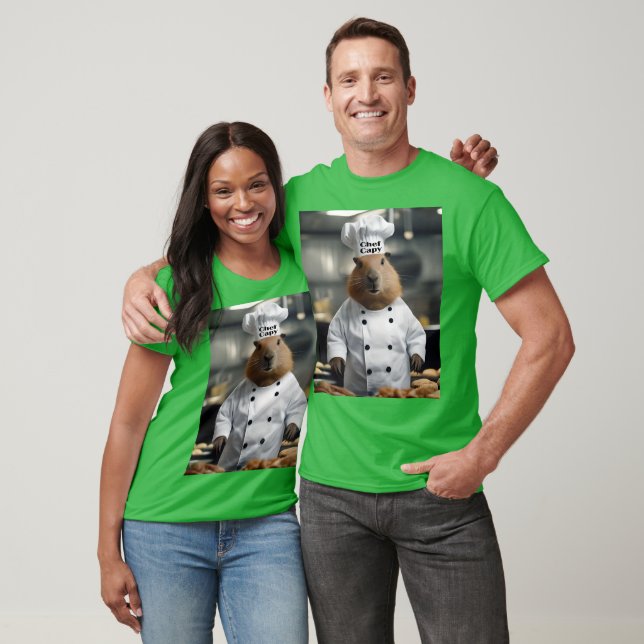 Camiseta "Chef Capy: el pastelero Capybara Extraordinair (Unisexo)