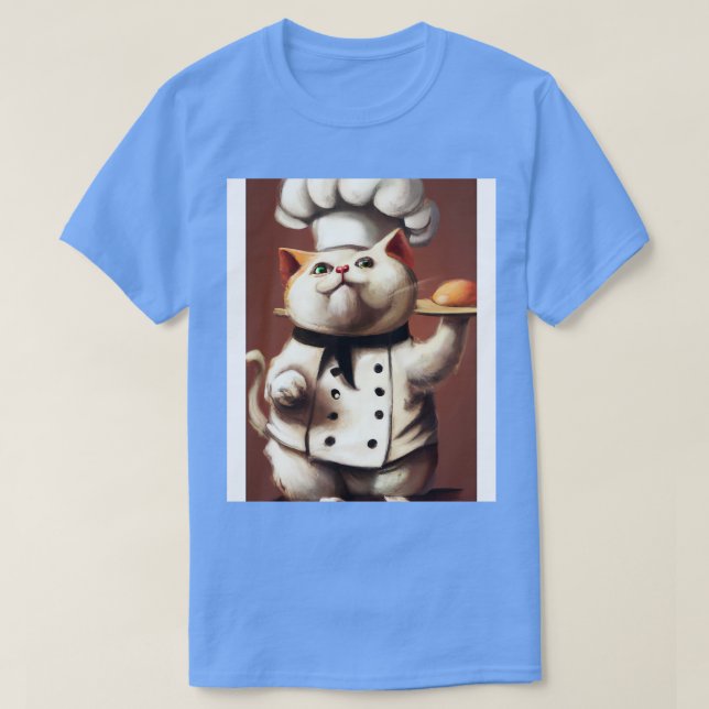 Camiseta Chef Cat (Diseño del anverso)