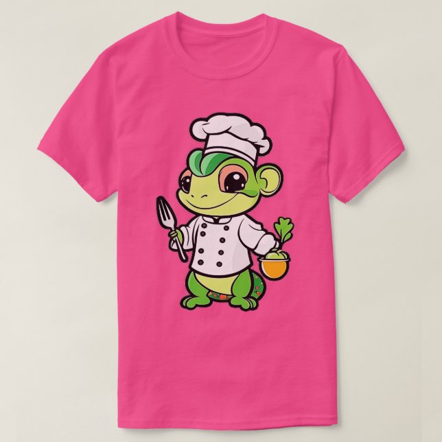 Camiseta Chef Chameleon (Diseño del anverso)