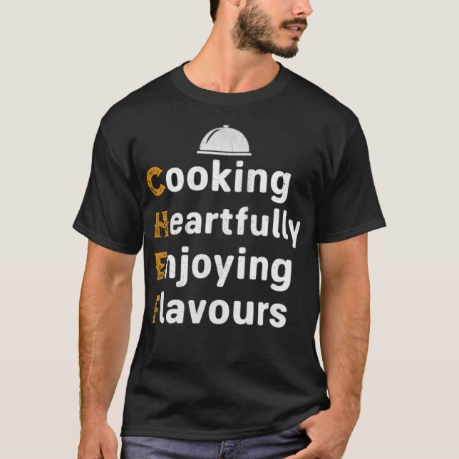 Camiseta Chef Chef 8th birthday pampered chef  (Anverso)