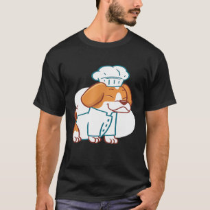 Camiseta Chef - Chef Beagle Dog Puppy Cook