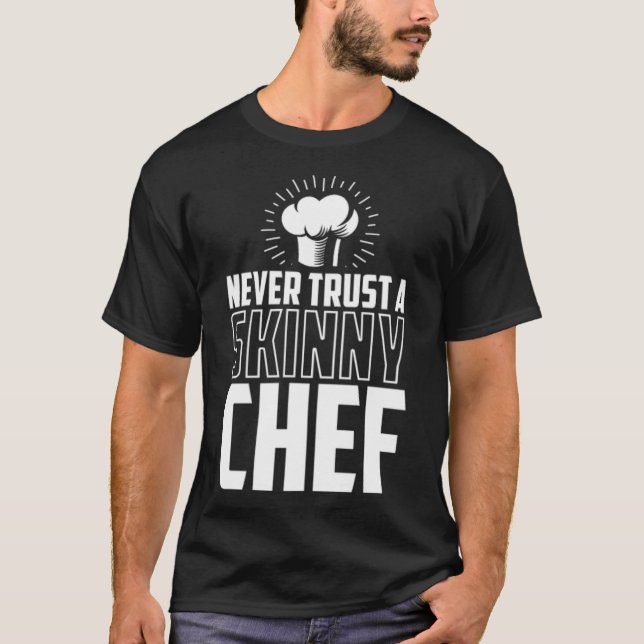 Camiseta Chef Chef Chef Restaurant Funny Tema del espacio (Anverso)