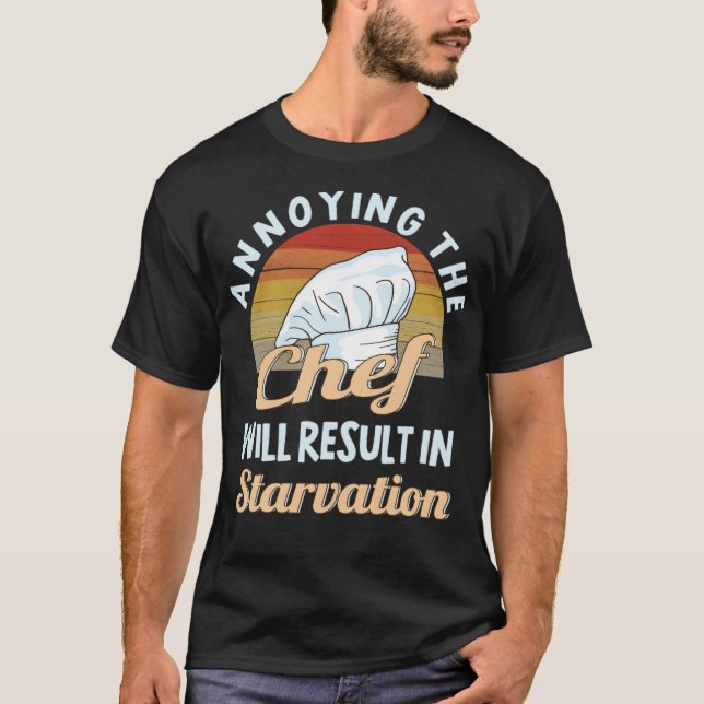 Camiseta Chef Chef Kitchen Restaurant Funny  birthday dope  (Anverso)