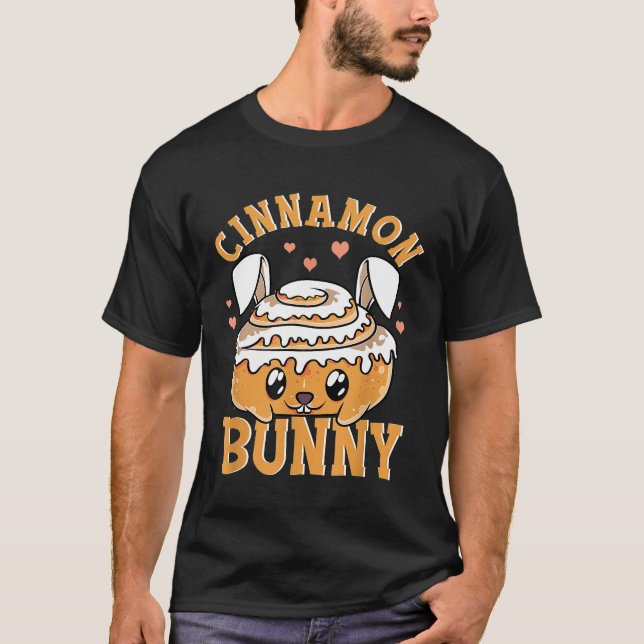 Camiseta Chef: Cinnamon Bunny Cute Baking Baker Pastry Che (Anverso)