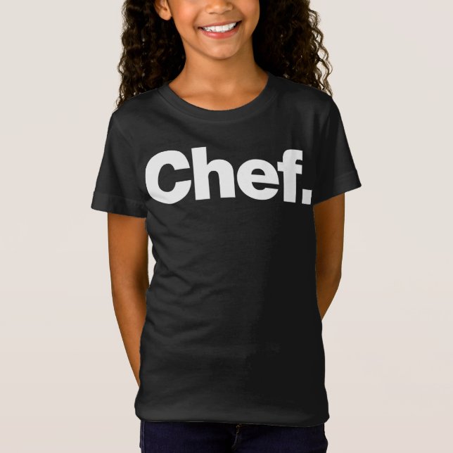 Camiseta Chef | Citas divertidas sobre el regalo de cocina (Anverso)