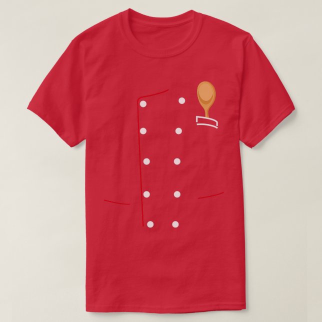 Camiseta Chef Coat Chef Uniform Jacket Culin (Diseño del anverso)