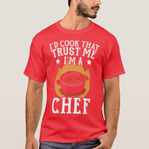 Camiseta Chef Cocina Cocina de Cocina Cocina de Gangster Cu