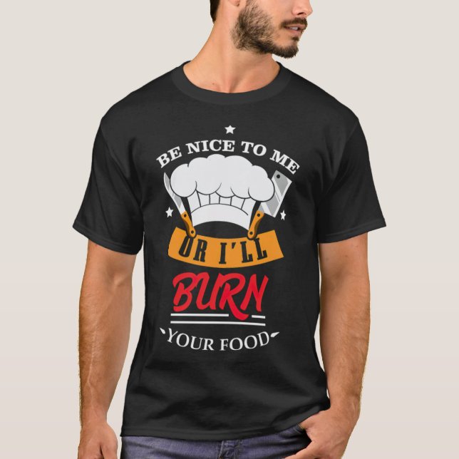 Camiseta Chef Cocina cocinera de Chiste Cook (mujer) (Anverso)