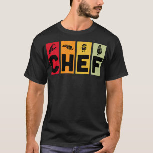Camiseta Chef colorful funny pampered chef 