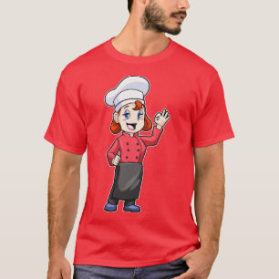 Camiseta Chef con plataforma de cocina
