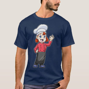 Camiseta Chef con plataforma de cocina