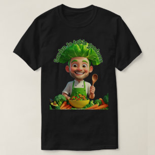 Camiseta Chef con Poder de las Plantas – Cocina con Amabili