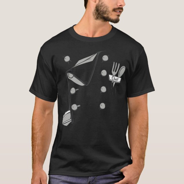 Camiseta Chef Cook baker birthday birthday  (Anverso)