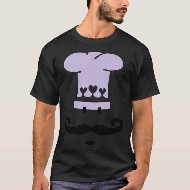Camiseta chef cook dinosaur pirate ship gift  (Anverso)