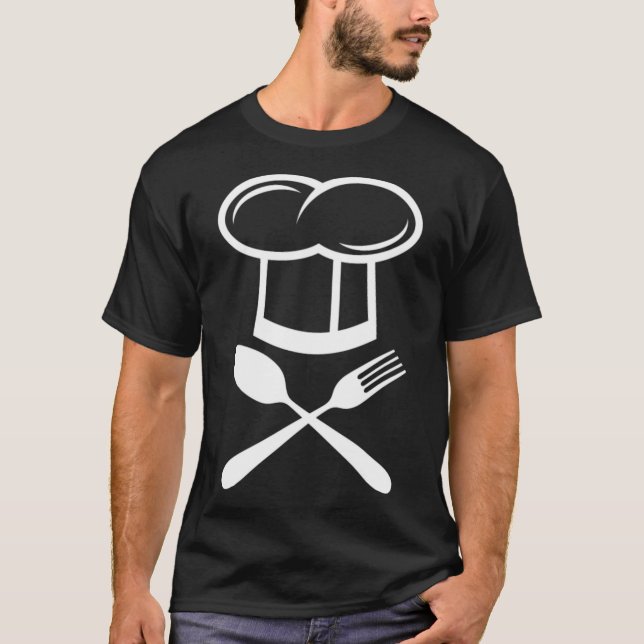 Camiseta Chef cook kitchen astronaut  pirate ship aa  (Anverso)