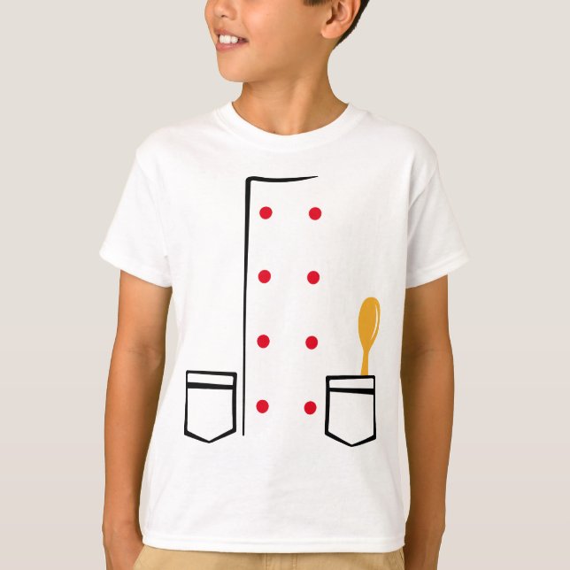 Camiseta Chef costume t-shirt (Anverso)
