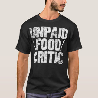 Camiseta Chef crítico alimentario Cook donut fiesta zoológi