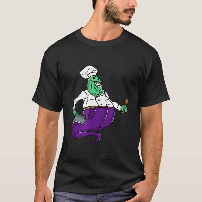 Camiseta Chef Cultivo Fantasma Cocina Baker Amor (Anverso)