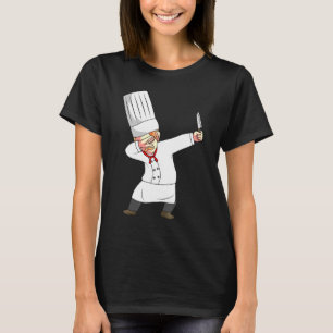Camiseta Chef Dabbing Jefe Cocinero Sous Chef Cuisine