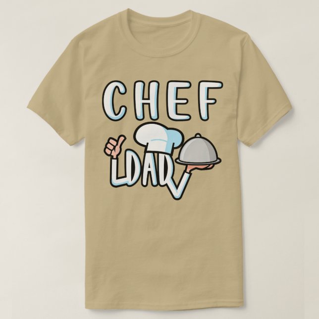 Camiseta Chef Dad (Diseño del anverso)