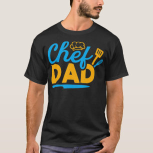Camiseta Chef Dad Sous Chefs culinario Cocina cocinando bbq