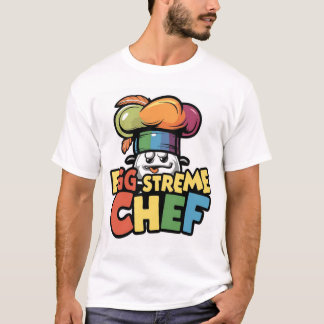Camiseta Chef de Egg-streme: ¡agrietado y listo para cocina