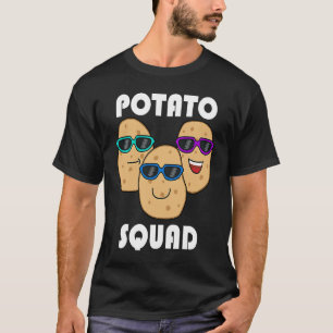 Camiseta Chef de Hobby Potatoe Squad irónico dice verduras