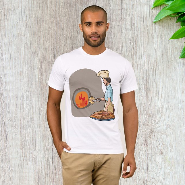 Camiseta Chef de Horno de Pizza de Leña (Subido por el creador)