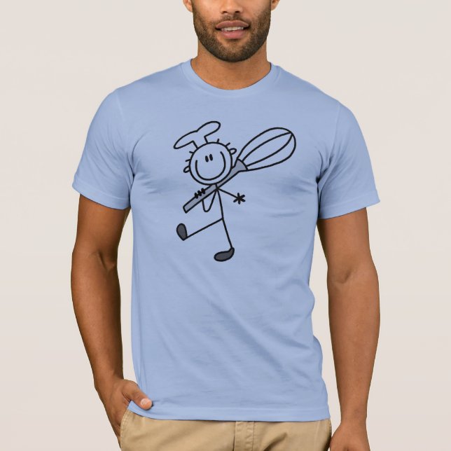 Camiseta Chef de Palitos con Batidor (Anverso)