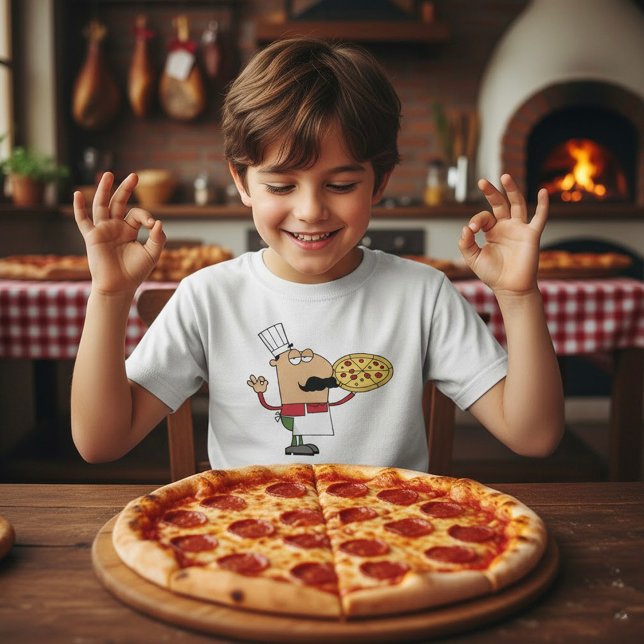 Camiseta Chef de Pizza Italiano (Subido por el creador)