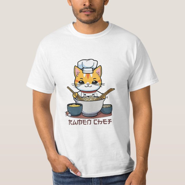 Camiseta Chef de Ramen (Anverso)